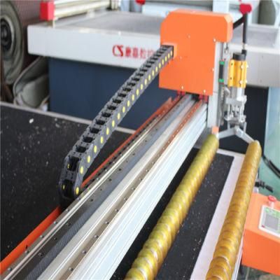 High Quality CNC Vibration Knife Cutting Machine with Creasing Wheel