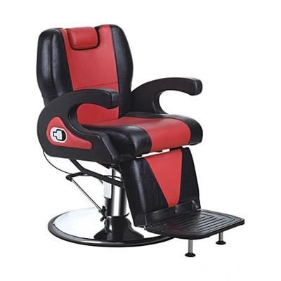 Hl-9254b Salon Barber Chair for Man or Woman with Stainless Steel Armrest and Aluminum Pedal