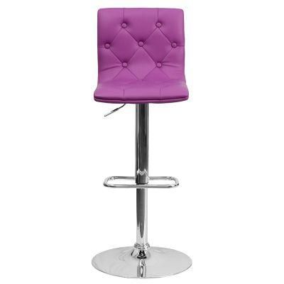 New Design Modern Furniture Stool High Coffee Leather Bar Chairs