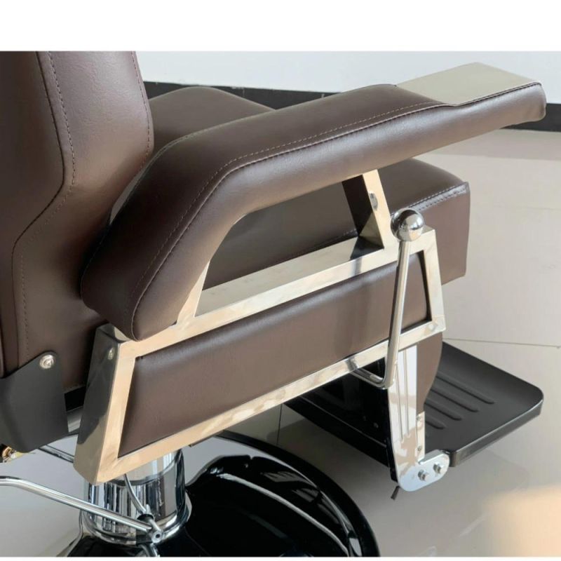 Hl-9246 Salon Barber Chair Hl-9246 for Man or Woman with Stainless Steel Armrest and Aluminum Pedal