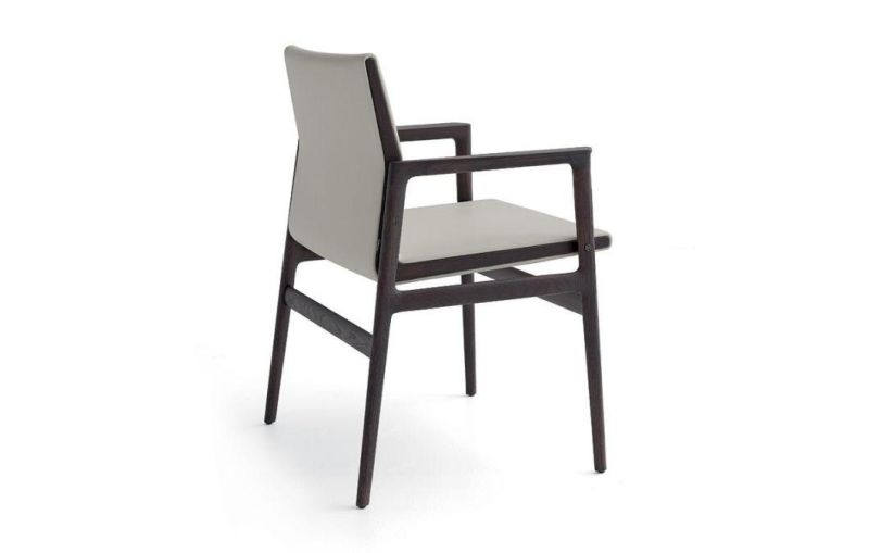 Pfc-05 Dining Chair/Microfiber Leather//High Density Sponge//Ash Wood Frame/Italian Style in Home and Commercial Custom