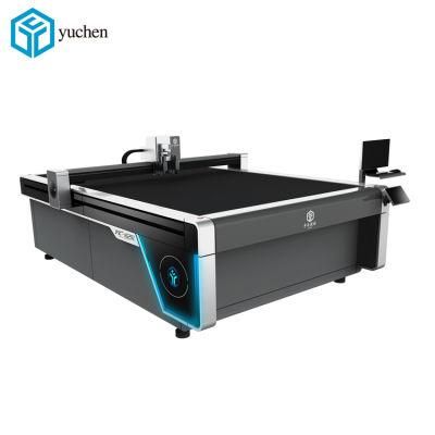 High Performance CNC Carpet/Sofa Cover Cutting Machine by Vibration Knife