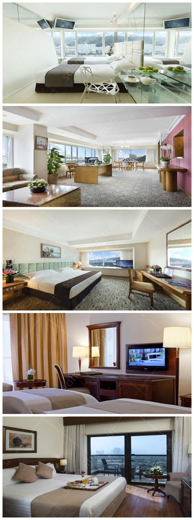 Simple Bedroom Sets Luxury Business Room Suite Hotel Furniture SD1103