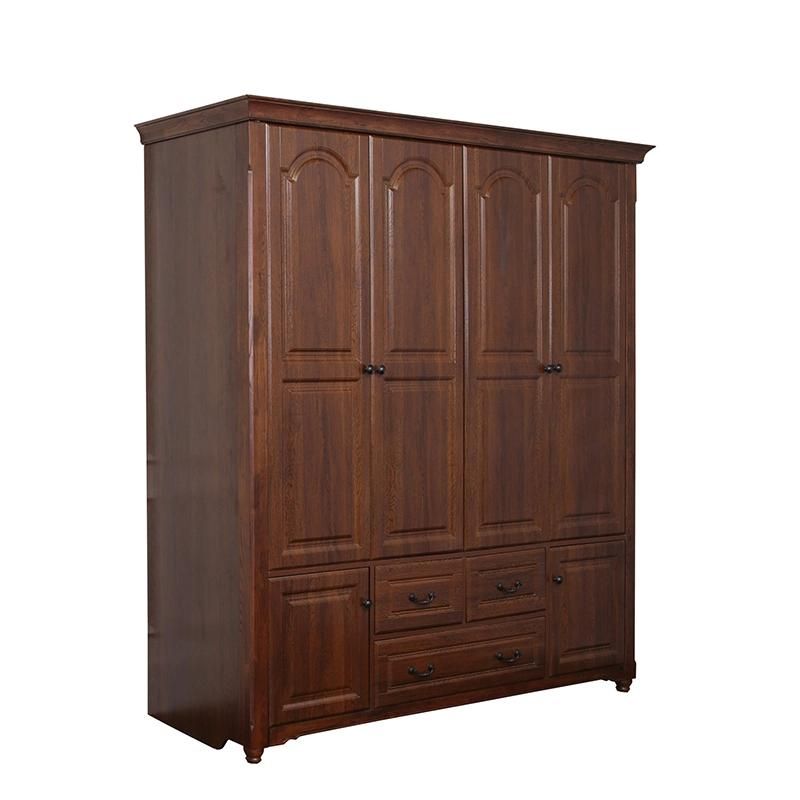 Custom American Style Walnut Series Bedroom Furniture Set