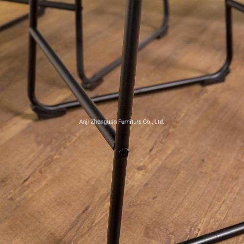 Nordic Style Metal Bar Chair for Home Kitchen Office Furniture (ZG21-010)