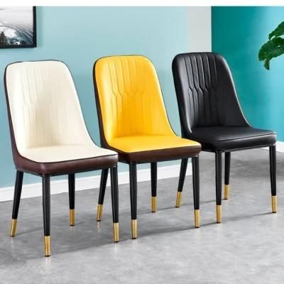 Hot Sales Modern Style PU Leather Leisure Dining Room Chair