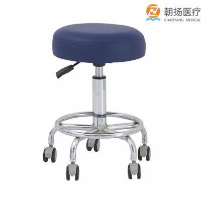Medical Salon Beauty Adjustable Swivel Hydraulic Pedal Stools Cy-H828