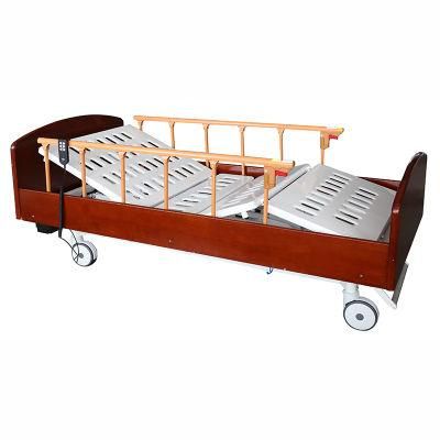 Painted Wooden Home Hospital Bed Dimensions