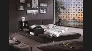 Good Design Popular Leather Bed (V639)