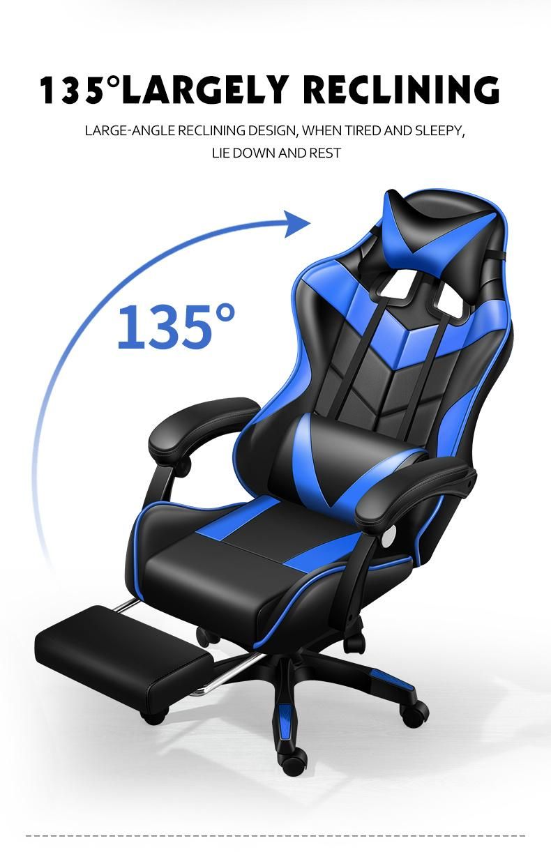 CE Approval Wholesale Computer Gaming Office Chair PC Gamer Racing Style Ergonomic Comfortable Leather Racing Games Chair