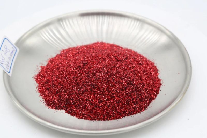 Wholesale Red Carnival Festival Body Holographic Chunky Mixed Shimmer Cosmetic Face Hair Glitter Powder