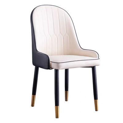 Factory Cheap Price Manufacturer Modern High Quality Armrest Leather Colorful Dining Living Room Chair for Sale