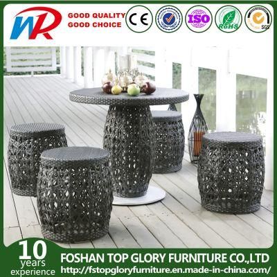 Wholesale Outdoor Rattan Furniture Chair Dining Table Set (TG-1661)
