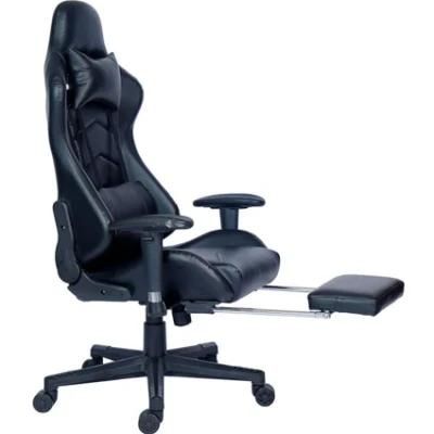 Ergonomic Leather Office Racing Gaming Chair with Footrest