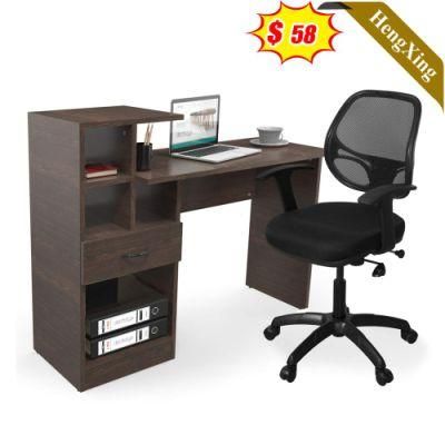 Home Corner Study Cheap Modern Office Chair Furniturewood Work White Small Simple Table Office Staff Computer Writing Desk with Drawers