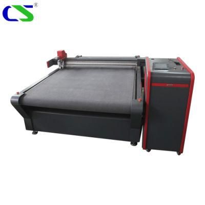 Manufacturer Automatic Oscillating Knife Foam Cutting Machine with Pneumatic Knife