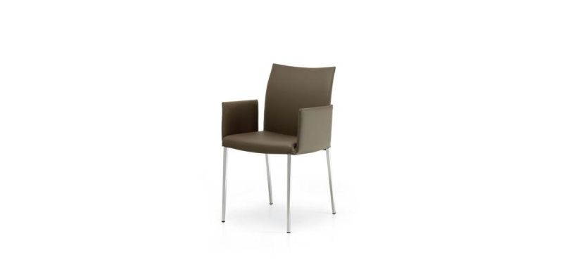CFC-05 High-Back Chair/Microfiber Leather//High Density Sponge//Metal Base/Italian Sample Furniture in Home and Hotel