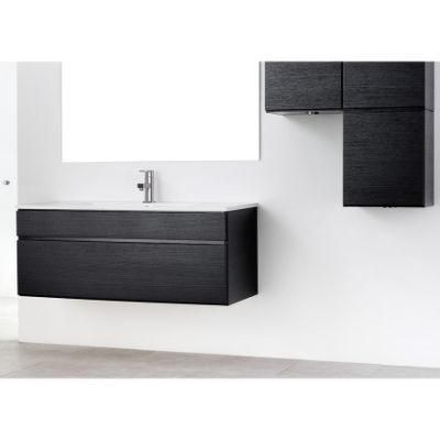 China Factory Wholesale Luxury Bathroom Cabinet Set European Black Bathroom Vanity