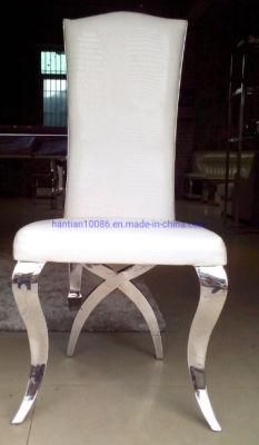 Living Room Furniture High Back Throne Wedding Events Chairs Stainless Steel Hotel Chair