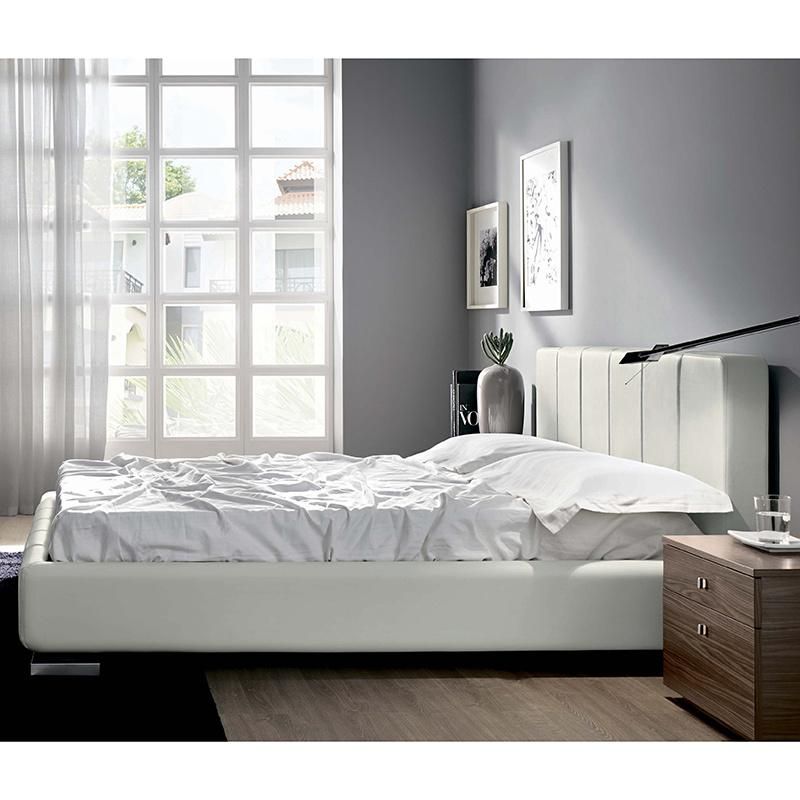 Wholesale Bedroom Furniture Modern Bed Frame Platform Bed Double Bed