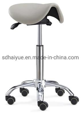 White Facial Tattoo Saddle Salon Stool Beauty SPA Chair