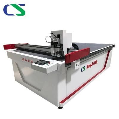 Leather Industry Artificial PU Genuine Leather Products Oscillating Knife Cutting Machine Manufacturer