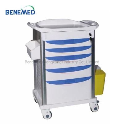 Hospital Equipment ABS Medical Trolly Durg Box Cart Bm-Mt003