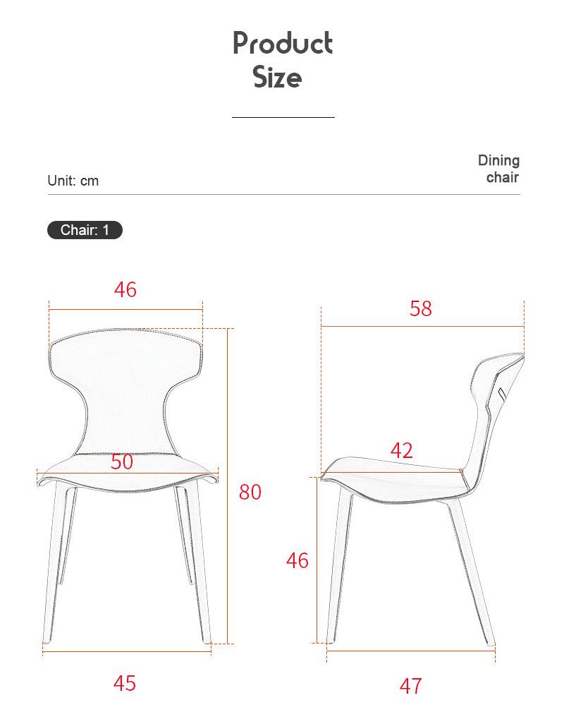 New Design Hot Sale Luxury Dining Room Furniture Velvet Fabric Dining Chairs with Chrome Legs