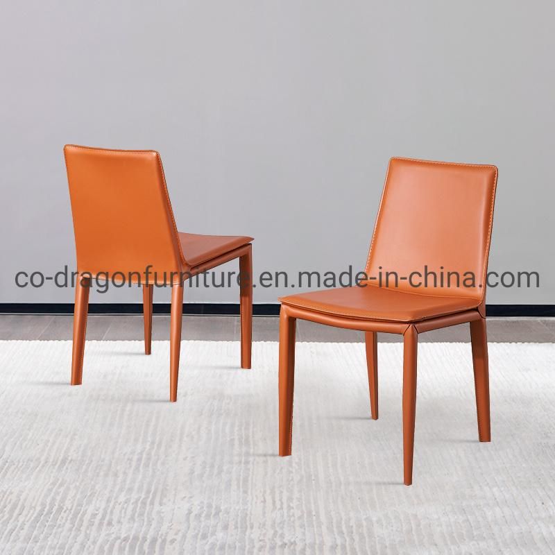 Modern Luxury Leather Dining Chair Set for Home Furniture