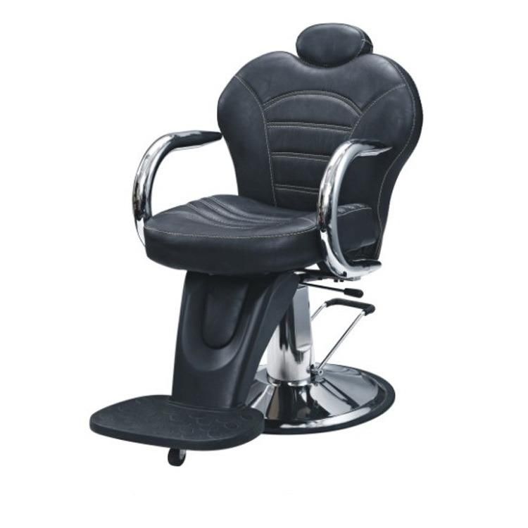 Hl-9206 Salon Barber Chair for Man or Woman with Stainless Steel Armrest and Aluminum Pedal