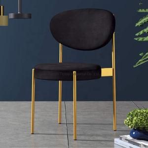 Light Luxury Dining Chair Nordic Internet Celebrity Minimalist Makeup Stool Modern Small Apartment Household Restaurant Chair