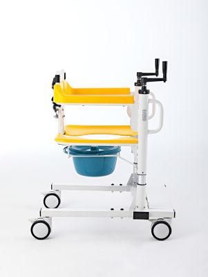 Mn-Ywj003 Manual Disabled Patient Lifting Nursing Patient Transfer Lift Chair