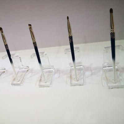 Simple Style Acrylic Eyeliner Lipstick Cosmetic Brush Holder Mascara Display Stand