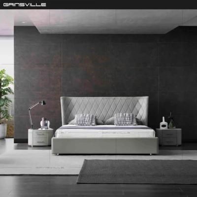 Modern Bedroom Furniture Leather Bedroom Upholstery Bed in New Design