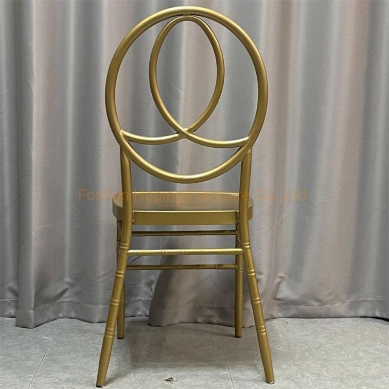 Wholesale Modern Home Furniture Bestseller Classic Designer Leisure Chair Used Banquet Wedding Stainless Steel Dining Chair for Events Chinese Factory Supplier