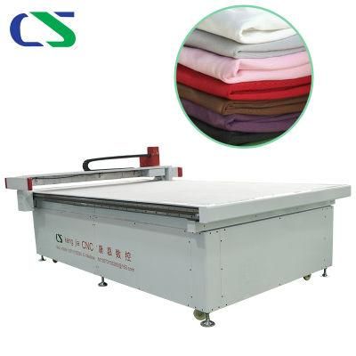 Carbon Fiber Cutting Machine for Fiberglass Fabric Corrugated Non Woven Prepreg Fabric Oscillating Knife Cutting Machine