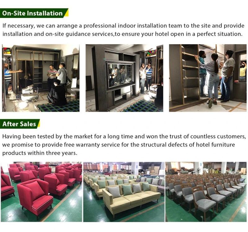 Foshan Custom Factory Modern Hospitality Bedroom Furnishings 5 Star Luxury Standard Hotel Room Furniture