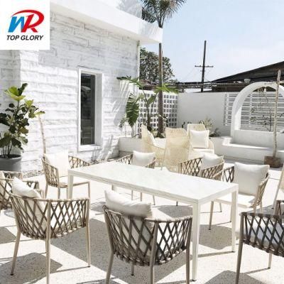 Simple Design Outdoor Garden Patio Synthetic Rattan Furniture