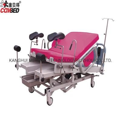 More Color Used Hospital Labour Examination Hospital Medical Women Delivery Room Bed with Grab Handle