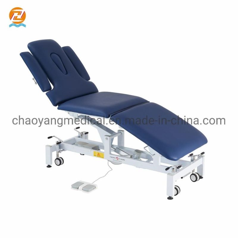 Hospital Equipment Bed 3 Section Hi-Low Electric Examination Table Medical Couch