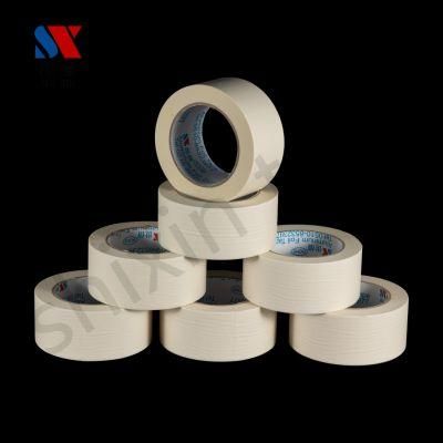 Shixin Medium Temperature Resistance Automotive Painting Crepe Paper Masking Tape