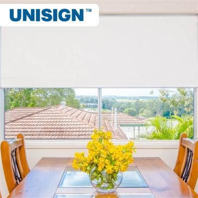 High Quality Fiberglass Window Shades Block-out Curtain Fabric Windproof Roller Blinds
