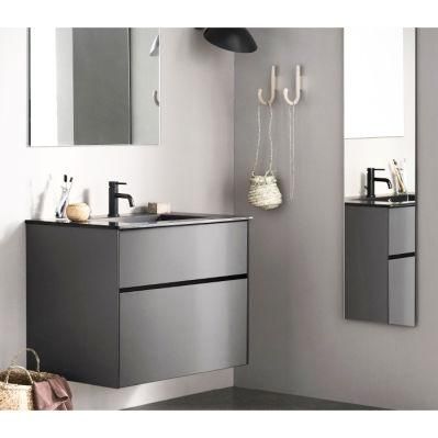 China Factory Outlet Melamine Wall Mount European Style Bathroom Vanity