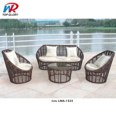 Hotel Project Patio Outdoor Sofa Sets Rattan Outdoor Furniture Sets