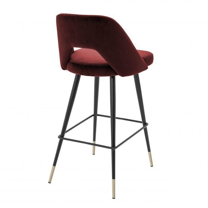 Outdoor Furniture Metal Restaurant Commercial Stool High Modern Bar Chair Modern Style