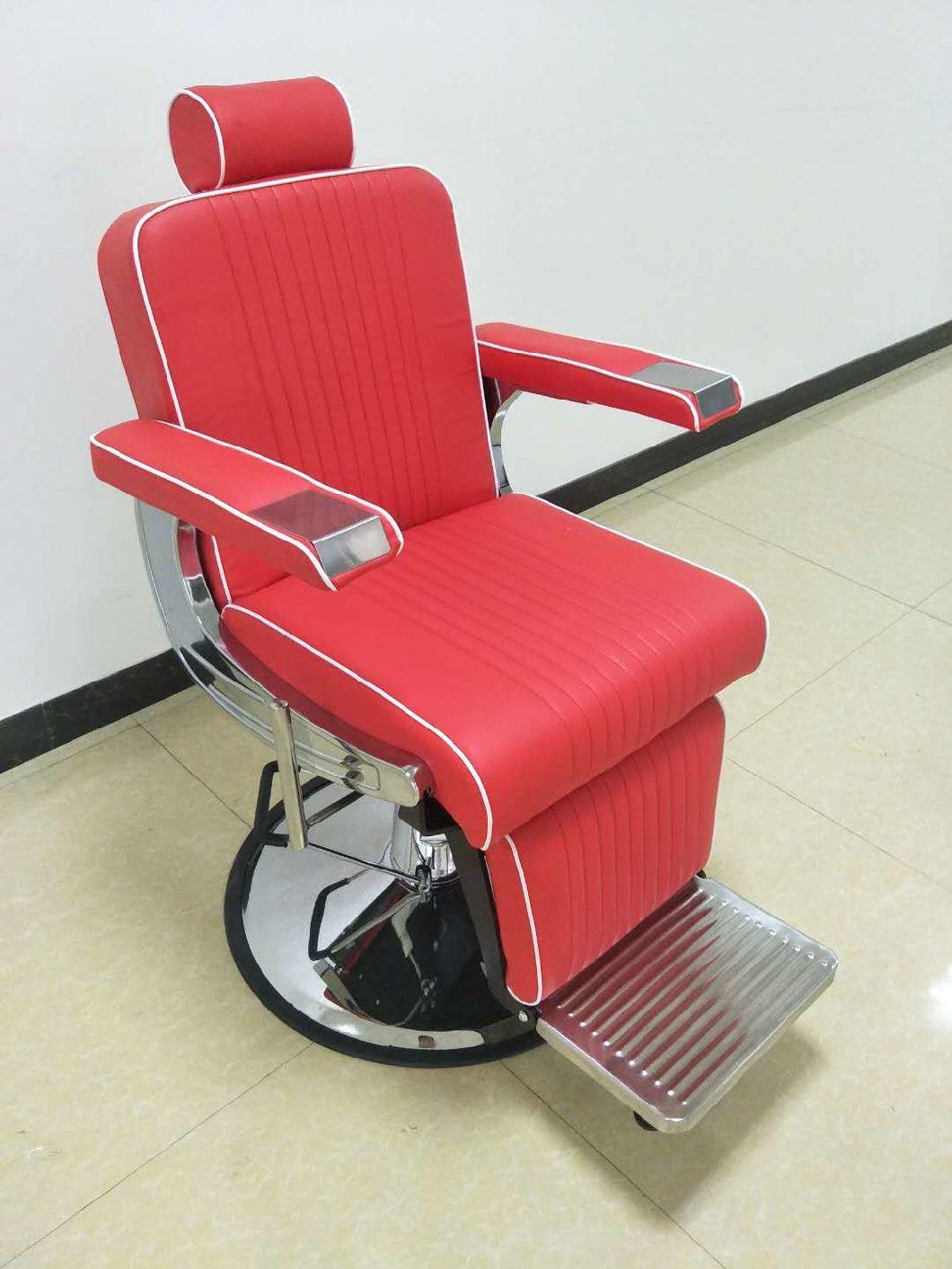 Hl-9242 2021 Great Foshan Factory Cheap High Quality Red Vintage Classic Barber Chair Men for Sale