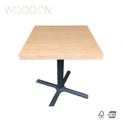 Wooden Veneer Beech Wood Wooden Leather Style Furniture Tea Table Top