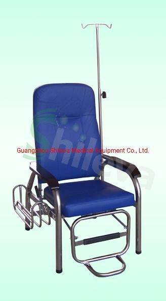 Hospital Furniture Bed Clinic Infusion Chair with Armrest Tilted Blood Taking (SLV-D4023)