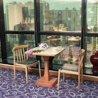Chinese Manufacturer of Wooden Dining Furniture Table Chair Set
