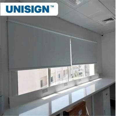Roller Blinds Curtain Blackout Fabric, Factory Price Fiberglass PVC Fabric Sunshades Fabric for Bathroom, Living Room